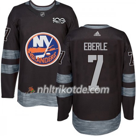 New York Islanders Trikot Jordan Eberle 7 1917-2017 100th Anniversary Adidas Schwarz Authentic - Herren